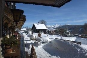 Sonnenterrasse im Winter