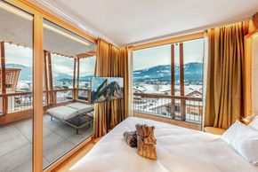 Alle Zimmer verfügen über Balkon oder Terrasse.