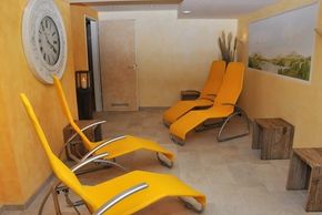 Ruheraum von Sauna und Solarium