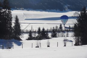 Winterblick vom Balkon
