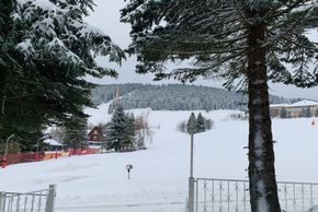 Blick zum Fichtelberg