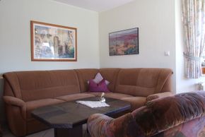 Sitzecke im Wohnzimmer Haus Dorothee