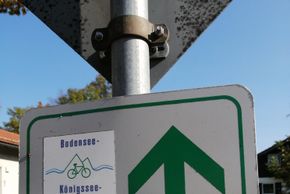 Radwege auf der Ebene und in Richtung Bergspitze sind möglich