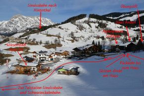 Detaillierte Infos zur Unterkunft Fewo an der Skipiste