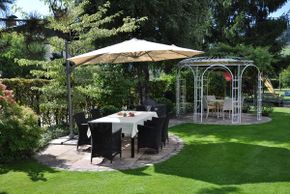 Gartengrillplatz im Birkenhof in Döbriach