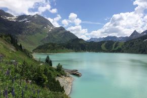 Bergseen in drei Gebirgsmassiven direkt erreichbar
