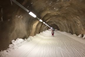 Der längste Skitunnel der Welt