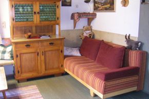 Gemütliche Couch in der Bauernstube