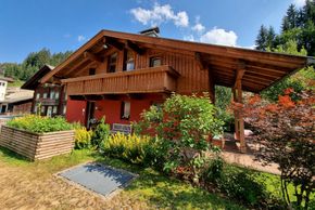 Ferienhaus im Sommer
