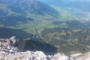 Aussicht auf Maria Alm vom Selbhorn