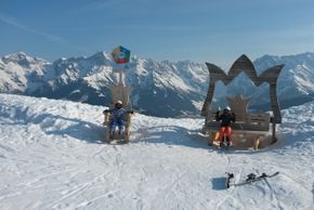 Skifahren am Aberg