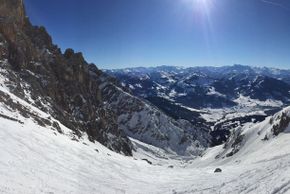 Aussicht von der Buchauscharte