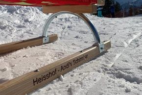 Rodelverleih in Andi´s Schirmbar