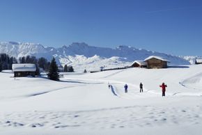 Langlaufparadies auf der Seiseralm