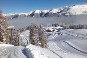 Perfekte Skipisten auf der Rotwand