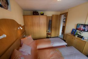 Schlafzimmer im Appartement