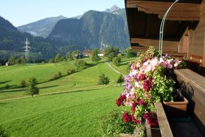 Ausblick vom Balkon Richtung Süden