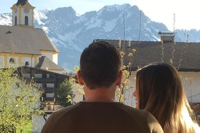 Hausblick Wilder Kaiser