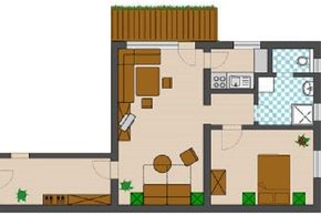 Grundriss Ferienwohnung 1.OG