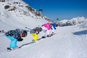 Im Skigebiet der Rauriser Hochalmbahnen