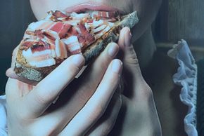 bei uns gibts immer was Guats zum essen....