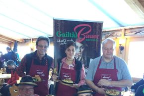 Ein zünftiger Hüttenabend...