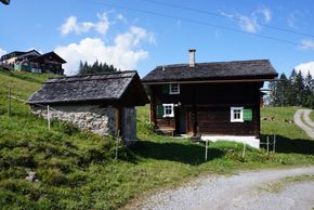 Mitten im Herzen des Wandergebietes Golm