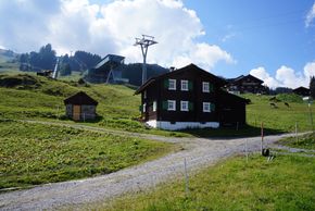 Im Sommer Auffahrt mit dem Auto möglich