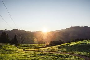 Sonnenaufgang am Golm