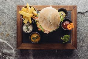 Burgers im à la carte Restaurant Ursprung in St. Gallenkirch