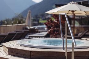 Jacuzzi im Weitblick SPA