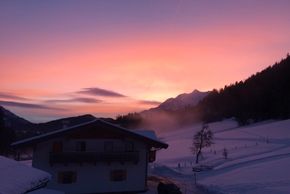 Winterabendstimmung am Hansenhof