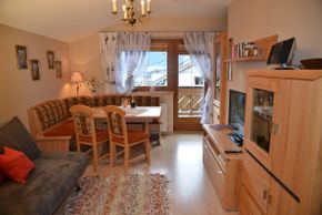 Wohnbereich mit Sitzecke, Fewo Elfer