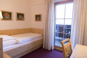 Einzelzimmer Abendweide mit Südbalkon