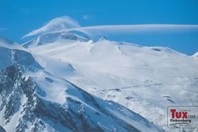 Blick zum Hintertuxer Gletscher