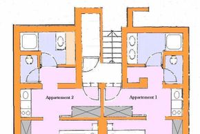 Appartement 1 und Appartement 2