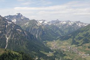Panorama Kleinwalsertal