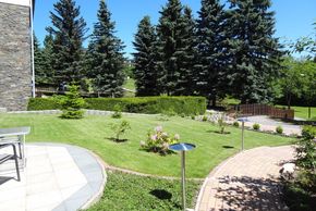 Garten hinter dem Haus