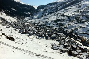 Blick von Norden auf Vals