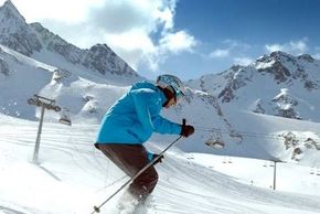 Skifahren am Stubaier Gletscher