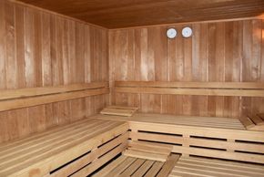 Finnische Sauna im Hotel