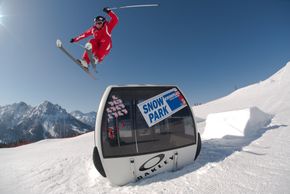 Skifahren am Kronplatz im Pustertal