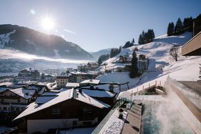 Winterliche Ansicht vom Sportpool