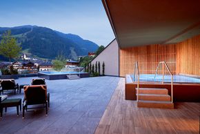 Panoramasauna außen