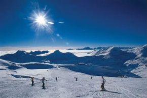 Skifahren am Mölltaler Gletscher