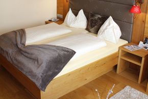 Doppelzimmer Südseite mit Balkon