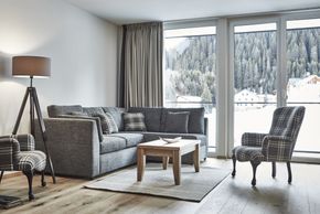 Silva Peak Residences Wohnzimmer Balkon