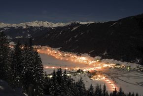 Abendstimmung Weissensee im Winter