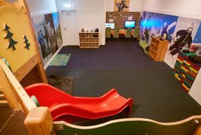 Spielzimmer im Hotel Planai