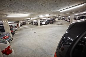 Tiefgarage im Hotel Planai